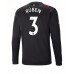 Cheap Manchester City Ruben Dias #3 Away Football Shirt 2022-23 Long Sleeve